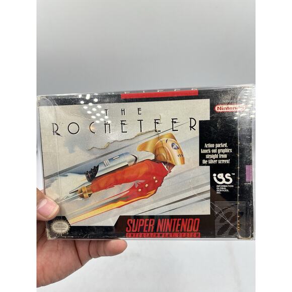 The Rocketeer SNES With Original Box + Protector Case - Picture 16 of 16